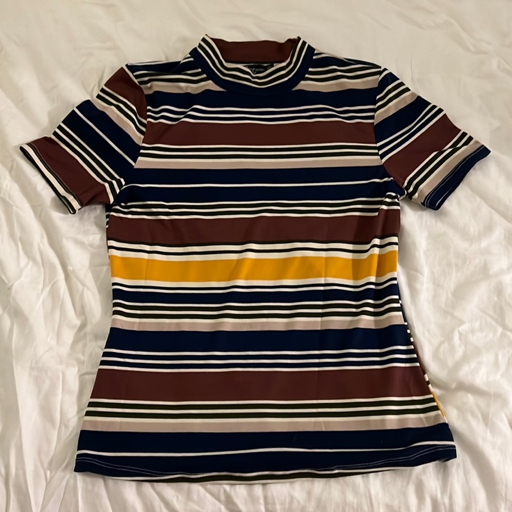 Miss Chievous mock neck tee
